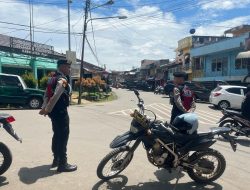 Jaga Kondusifitas Masyarakat, Sat Samapta Polres PALI Gelar Patroli Perintis Presisi 