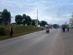 Sat Samapta Gelar Patroli Perintis Presisi, Fokus Pengamanan Simpang Tiga Polres PALi