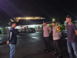 Polsek Talang Ubi Gelar Patroli Malam di Wilayah Rawan dan Objek Vital, Pastikan Kamtibmas Tetap Kondusif