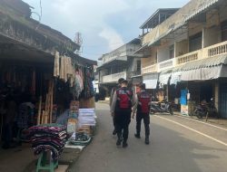 Patroli Perintis Presisi Sat Samapta Polres PALI Jaga Kondusifitas di Area Keramaian