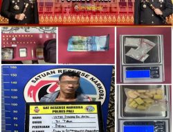 Satres Narkoba Polres PALI Berhasil Ungkap Kasus Peredaran Narkotika di Desa Tempirai