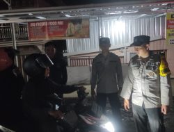 Polsek Talang Ubi Gelar KRYD, Tegakkan Kamtibmas dan Kamseltibcarlantas di Wilayah Hukum PALI
