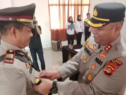 Sertijab Kasat Binmas, Ini Pesan Kapolres PALI 