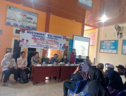 Wujud Sinergi Polri dan Masyarakat, Polsek Tanah Abang Hadiri Acara Musdesus di Desa Raja Barat