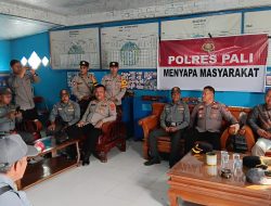 Polres PALI Gelar Jum’at Curhat di Desa Talang Bulang, Begini Jelasnya 
