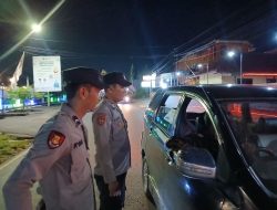 POLSEK TALANG UBI GELAR KRYD UNTUK CIPTAKAN RASA AMAN DI MASYARAKAT