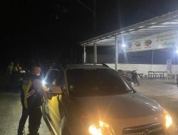 Polsek Penukal Abab Gelar Razia Terpadu Cegah Kriminalitas dan Gangguan Kamtibmas