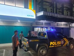 Jaga Kamtibmas, Polsek Talang Ubi Gelar Patroli Rutin 