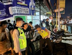 POLSEK TALANG UBI GELAR KRYD, CIPTAKAN KONDISI KAMTIBMAS DAN TERTIB LALU LINTAS DI WILAYAH HUKUMNYA