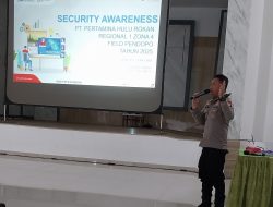 PT Pertamina EP Field Pendopo Gelar Sosialisasi Security Awarenes, Begini Jelasnya