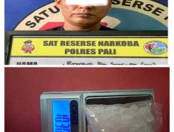 Kedapatan Bawa Sabu, Warga Mangku Negara Timur Diamankan Satreskoba Polres PALI