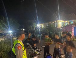 Cegah Pekat 3C, Polsek Talang Ubi Gelar Razia Terpadu KRYD