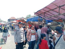 Jelang Perayaan Idul Adha, Polsek Tanah Abang Monitoring Harga dan Stok Sembako di Pasar Tanah Abang 