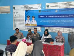 Polsek Talang Ubi Hadiri Acara Rapat Kordinasi Kecamatan Program Bangga Kencana