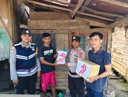 Polsek Tanah Abang Salurkan 50 Paket Sembako dalam Rangka HUT Bhayangkara ke-79