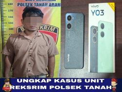 Nekat Curi Handphone,Pria Di Tanah Abang Diringkus Polisi