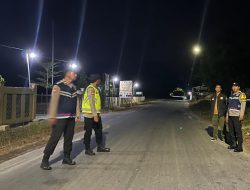 12 Pengendara Mendapat Teguran Sat Razia Terpadu UKL III Polsek Penukal Razia Terpadu UKL III Polsek Penukal Utara