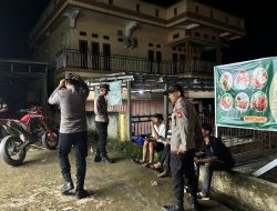 Polsek Talang Ubi Gencarkan KRYD,Wujudkan Malam yang Aman dan Kondusif di PALI