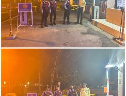 AKP Asri Komandoi Sat Samapta Polres PALI Gelar Patroli Perintis Presisi di Malam Hari