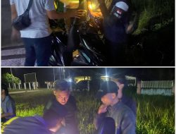 Aiptu Rudi Hartono Pimpin Razia KRYD yang Digelar Polsek Penukal Abab ,Puluhan Pengendara Terjaring Teguran