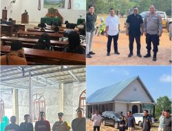 Polres PALI Kawal Ketat Bible Camp HKBP Resort Plaju, Kapolres : Polri Hadir Menjaga Toleransi dan Iman Generasi Muda