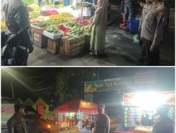 Antisipasi Gangguan Kamtibmas dan Pekat di Malam Hari, Polsek Talang Ubi Gelar KRYD
