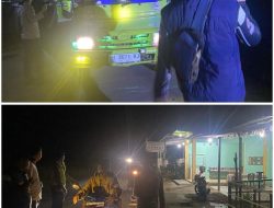 Antisipasi 3C dan Gangguan Kamtibmas, Polsek Penukal Abab Gelar Razia Terpadu