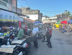 Antisipasi Premanisme dan Gangguan Kamtibmas, Patroli Perintis Presisi Sat Samapta Polres PALI Sasar Pasar Induk