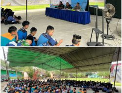 Cegah Kenakalan Remaja MPLS di SMKN 1 Penukal, Polres PALI Edukasi Pelajar Tentang Hukum 