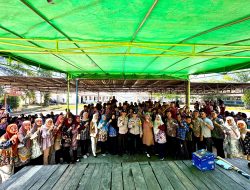 Gelar Penyuluhan Bahaya Narkoba Kepada Siswa Baru SMPN 4 Karta Dewa, Ini Pesan Kapolsek Talang Ubi