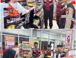 Ini yang Dilakukan Sat Samapta Polres PALI Ciptakan Rasa Aman di Pusat Perbelanjaan Malam Hari