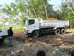 Pemdes Pengabuan Dan Pertamina EP Adera Field ( PHR Zona 4 ) Buka Akses Jalan Lingkar Desa. 