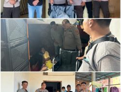 Salurkan Bantuan Kursi Roda Untuk Bantuan Anak Disabilitas di Desa Suka Damai, Ini Kata Kapolres PALI 