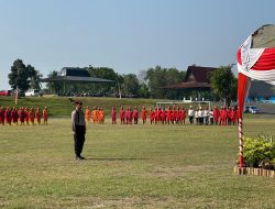 Pembekalan Wawasan Kebangsaan dan Kamtibmas Kepada Calon Paskibrata, Ini yang Dilakukan Polsek Talang Ubi
