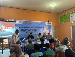 Sosialisasi Hukum dan Regulasi Pengamanan Obvitnas di Adera Field, Kapolres PALI: “Sinergi Adalah Kunci”