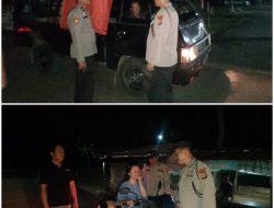 Polsek Tanah Abang Gelar Razia Malam, Tegakkan Kamtibmas dan Tertib Lalu Lintas