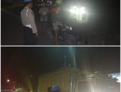 Cegah Kriminalitas Malam Hari, Polsek Penukal Utara Gelar Razia Terpadu
