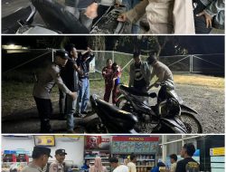 Tekan Potensi Gangguan Kamtibmas dan Pelanggaran Lalu Lintas, Polsek Talang Ubi Gelar KRYD