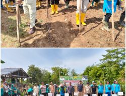 Polsek Tanah Abang Dampingi Penanaman Jagung di Desa Curup: Dorong Ketahanan Pangan