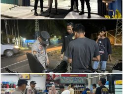 Jaga Kondusifitas Malam di Wilayah Hukum PALI, Polsek Talang Ubi Gelar KRYD