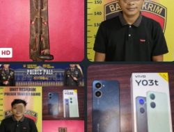 Unit Reskrim Polsek Tanah Abang Amankan Terduga Pelaku Pencurian, Begini Jelasnya 