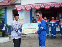 GM Pertamina Regional 1 Zona 4 dan FM. Pertamina EP Adera field, Kunjungi SDN 12 Abab