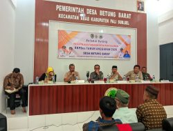 Pemdes Betung Barat Gelar Musyawarah Desa Penyusunan RKPDes 2026
