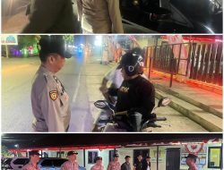 Cegah Gangguan Kamtibmas dan Tegakkan Disiplin Berlalu Lintas, Polsek Talang Ubi Gelar KRYD