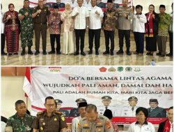 Gelar Doa Bersama Lintas Agama, PALI Teguhkan Persatuan