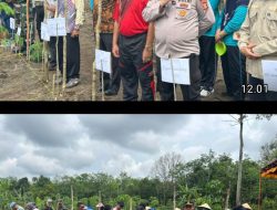 Dukung Program Pangan Nasional, Polsek Tanah Abang Hadiri Penanaman Jagung di Desa Harapan Jaya