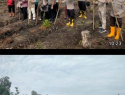 Hadir di Acara Penanaman Jagung Desa Gunung Raja: Wujud Polri Dukung Program Ketahanan Pangan Nasional