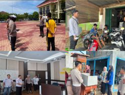 Jaga Kondusivitas Kamtibnas, Polres PALI Gelar Patroli Sambang