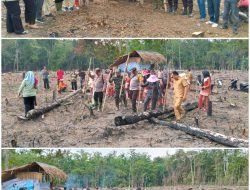 Ini Pesan Kapolres PALI di Acara Penanaman Jagung di Desa Suka manis Didukung Polsek Tanah Abang