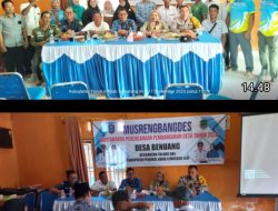 Begini Pesan Polsek Talang Ubi di Acara MusrenbangDes 2026 Desa Benuang